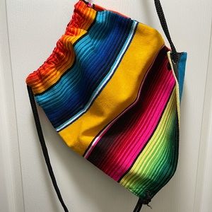Serape String Backpack